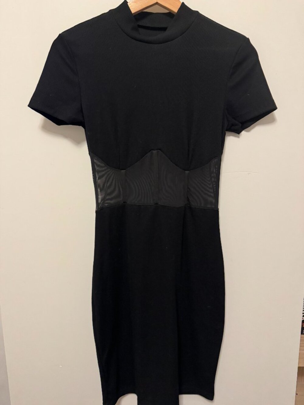 Black TShirt Contour Dress | Size Small | Never Worn